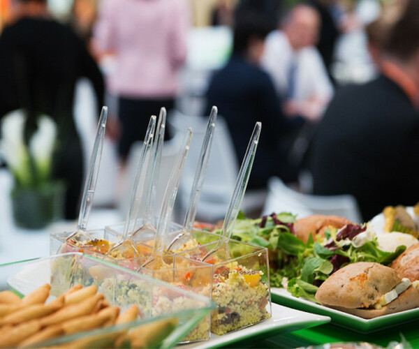 Messecatering vom Messebauer bee