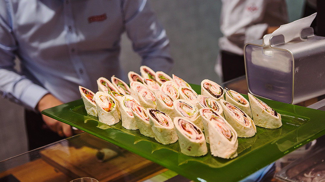 Messecatering auf dem Messestand - Messebauer bee Frankfurt