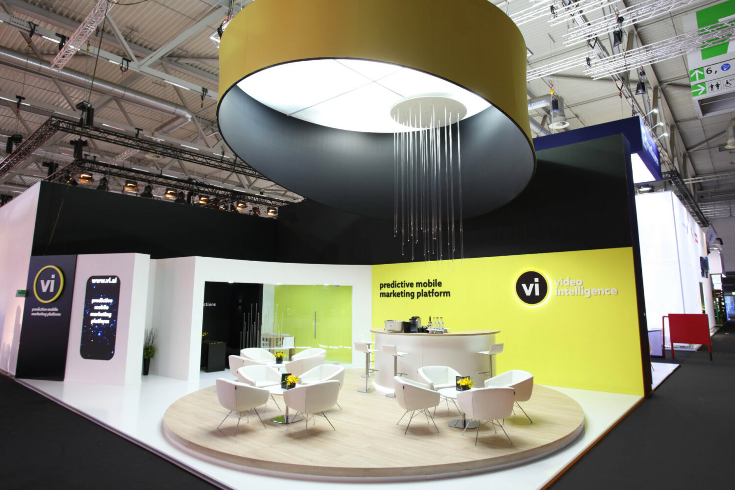 Messestand vi von bee