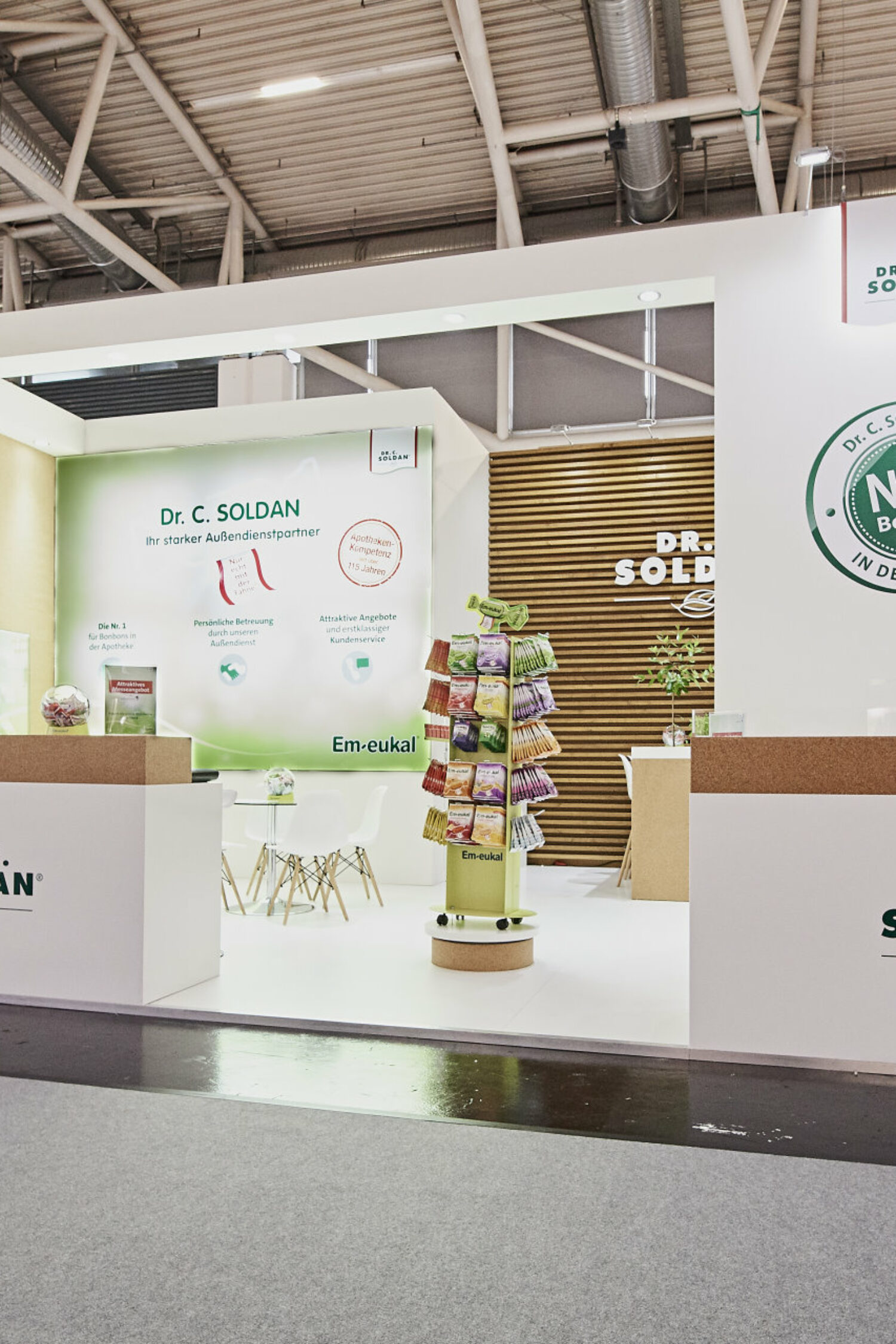 Expopharm Messe Muenchen, Dr. C. Soldan.