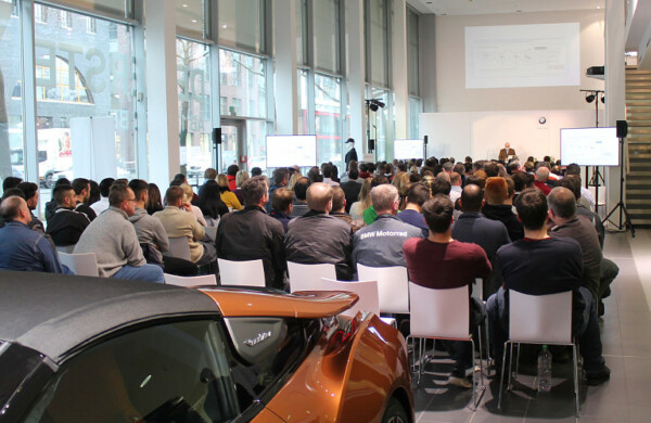 Messetraining - bee GmbH - Fa. BMW