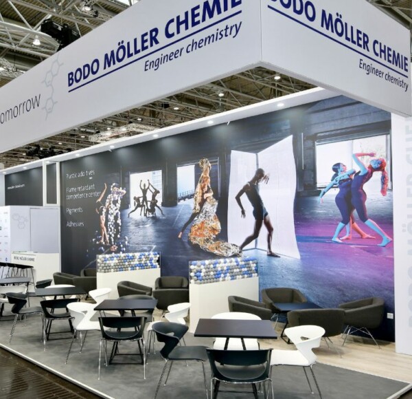Messebau Düsseldorf - Messestand BODO MÖLLER CHEMIE - Messebau bee GmbH