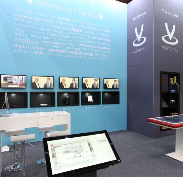 Messebau Düsseldorf - Messe Interpack - Messestand VIDERO - Messebau bee GmbH