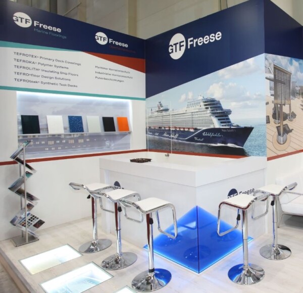 Messebau Hamburg - Messestand GTF Freese - Messe Hamburg - Messebauer bee GmbH