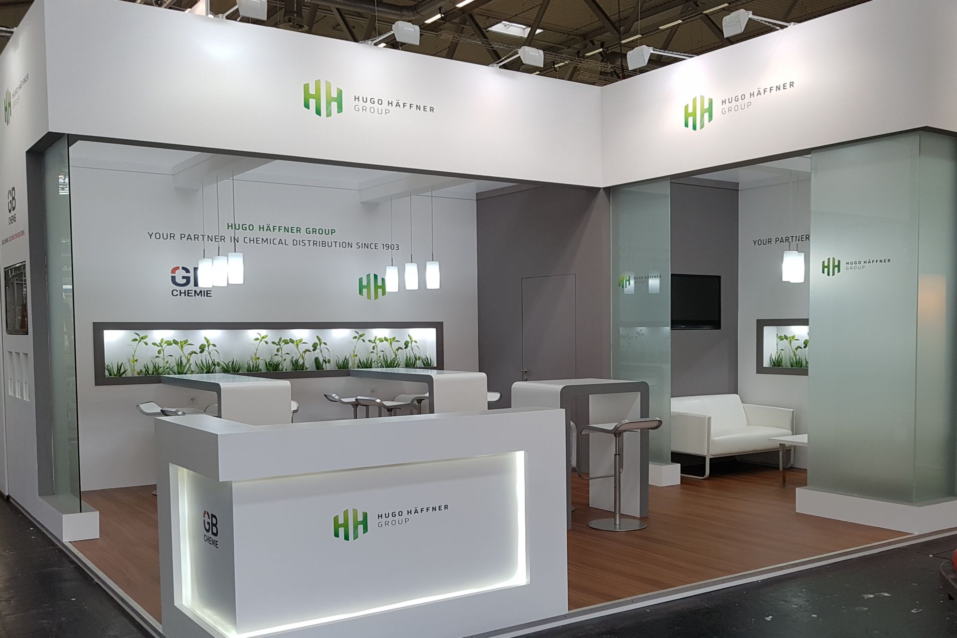 Messebau Köln - Messestand Hugo Häffner Group - Koelnmesse - Messebauer bee GmbH - Deutschland