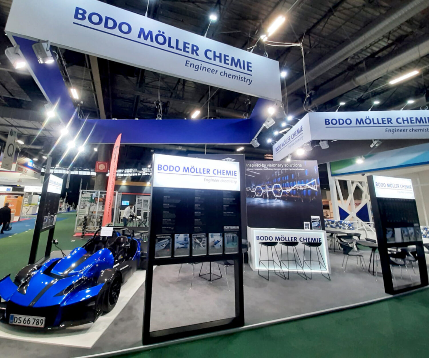 Messestand von Bodo Möller auf der JEC World in Paris 1