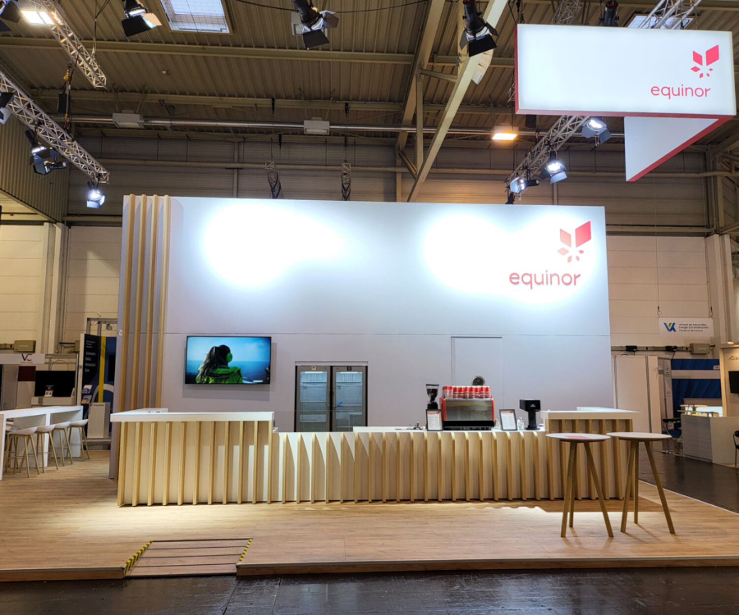 Messeauftritt von Equinor auf der E-World in Essen 5