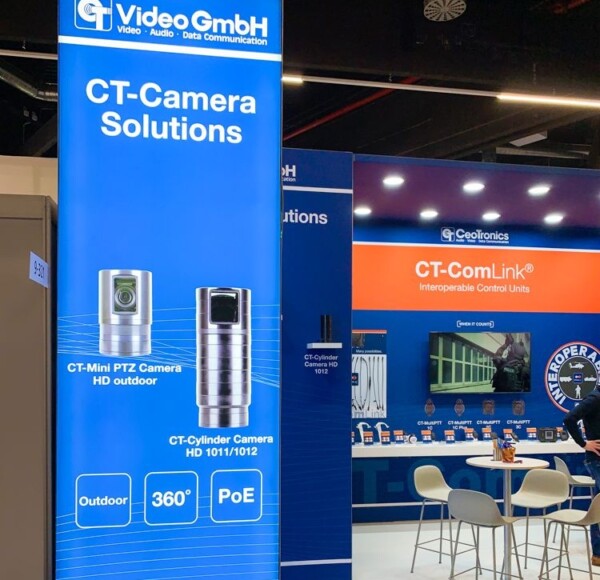 Messebau Nürnberg - Messestand CeoTronics AG auf der Enforce Tac in Nürnberg