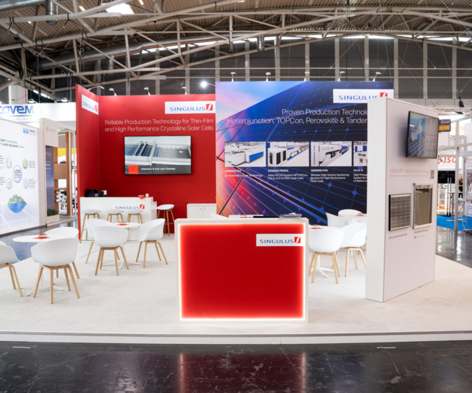 Messestand von Singulus auf der Intersolar Europe in München 6