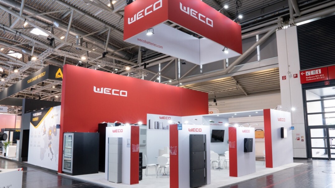 Messebau München - Neu Messestand WECO - Messebauer bee GmbH