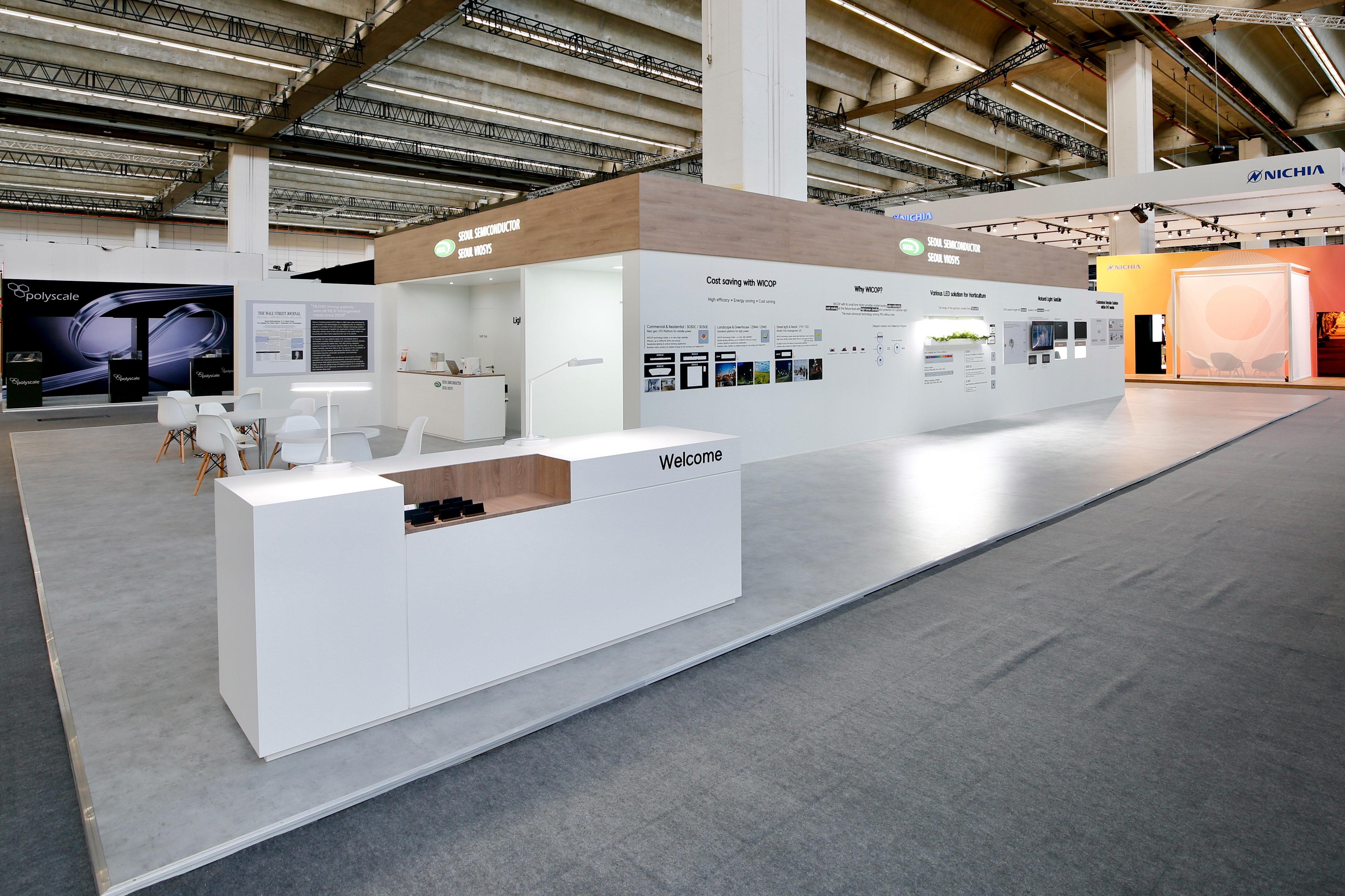 Messestand von Seoul Semiconductor auf der Light+Building 7