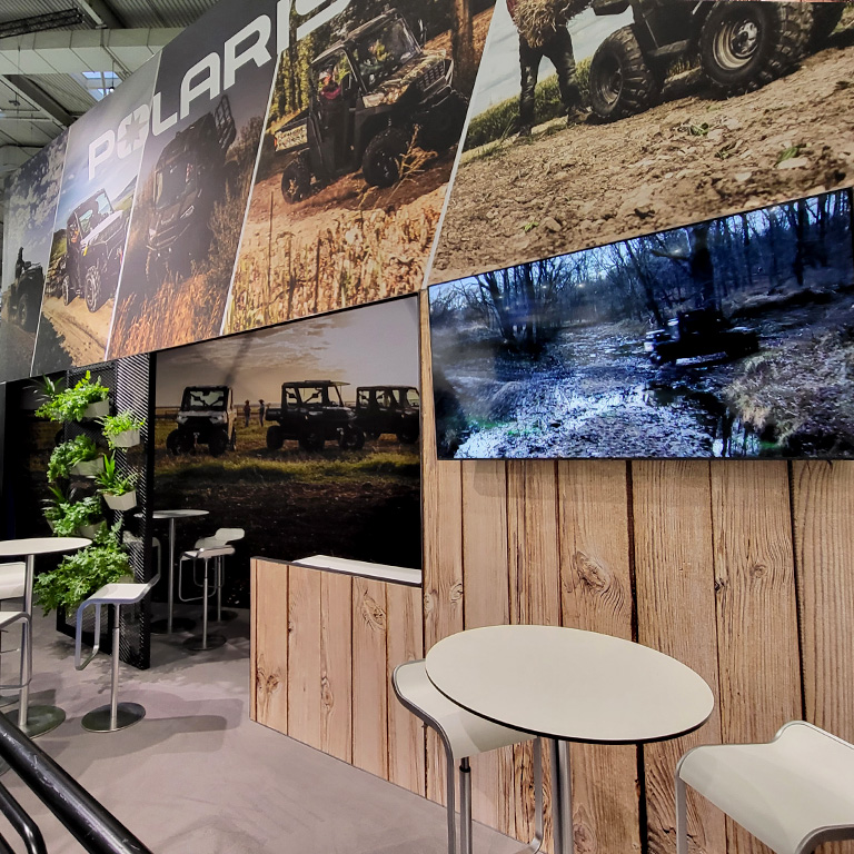 Messebauer bee GmbH - Messe Agritechnica - Messestand Polaris 04