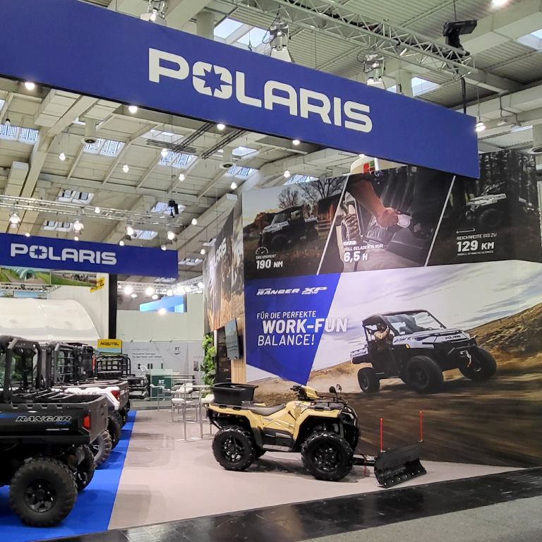 Messebauer bee GmbH - Messe Agritechnica - Messestand Polaris 06