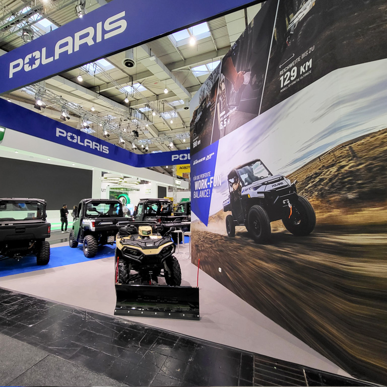 Messebauer bee GmbH - Messe Agritechnica - Messestand Polaris 07