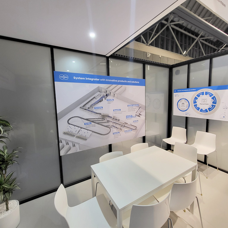 Messebauer bee GmbH - Messe Parcel+Post Expo - Messestand Körber 08