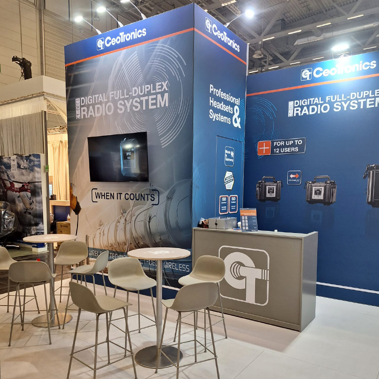 Messebauer bee GmbH - Messe PMR Expo - Messestand CeoTronics 06