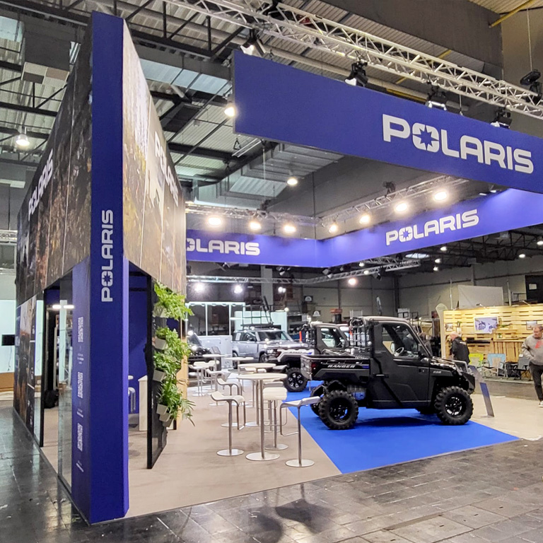 Messebauer bee GmbH - Messe Jagd & Hund - Messestand Polaris 02