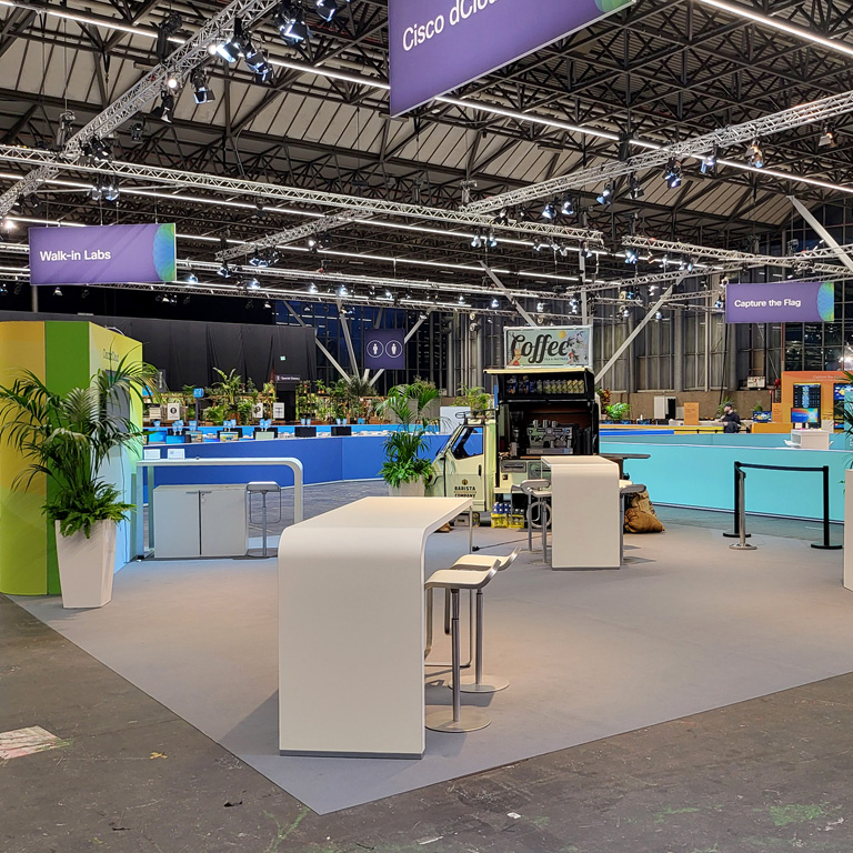 Messebauer bee GmbH - Messe Cisco Live 15