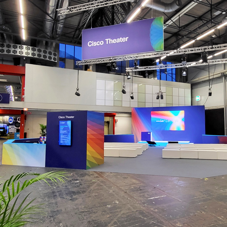 Messebauer bee GmbH - Messe Cisco Live 16