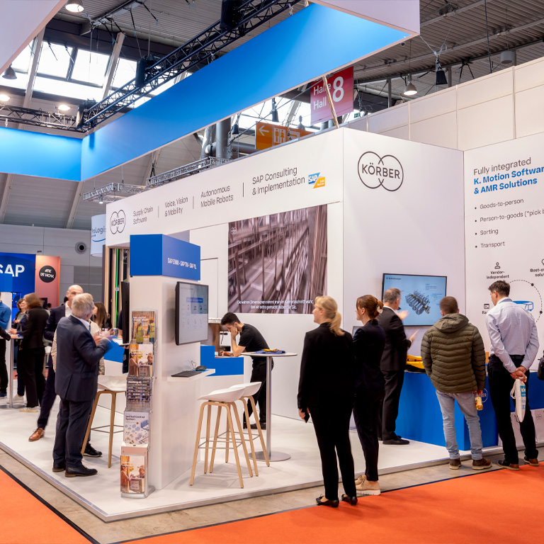 Messebauer bee GmbH - Messe LogiMAT - Kunde Körber Supply Chain Consulting 03