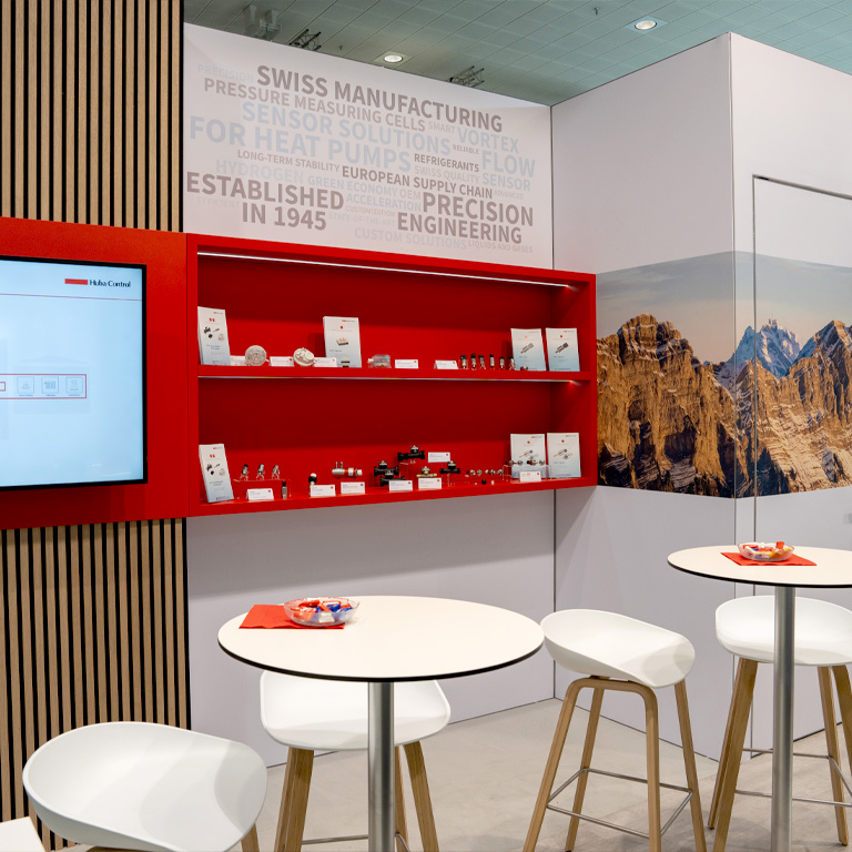Messebauer bee GmbH - Messe HMI - Kunde Huba Control 02