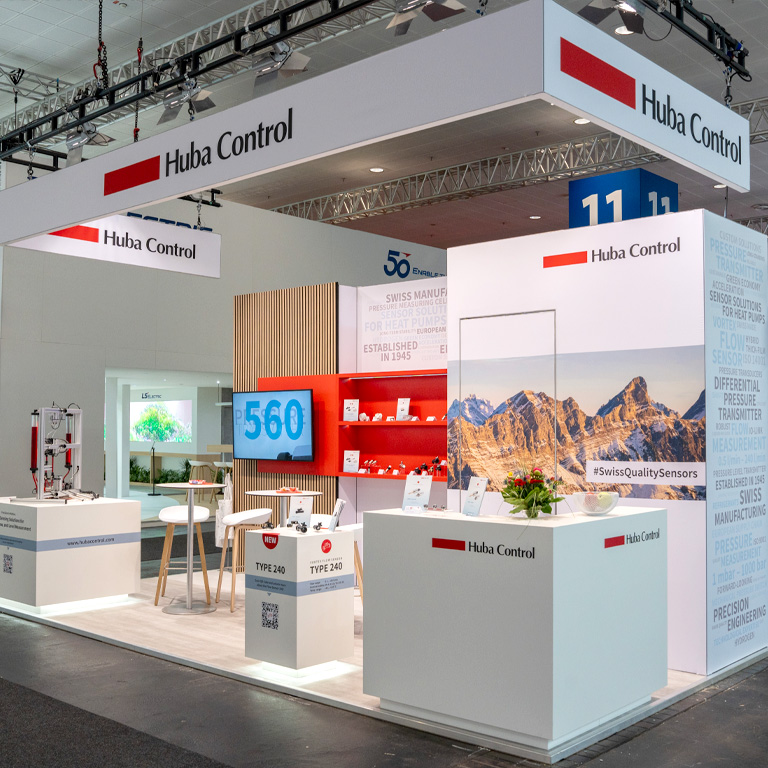 Messebauer bee GmbH - Messe HMI - Kunde Huba Control 03