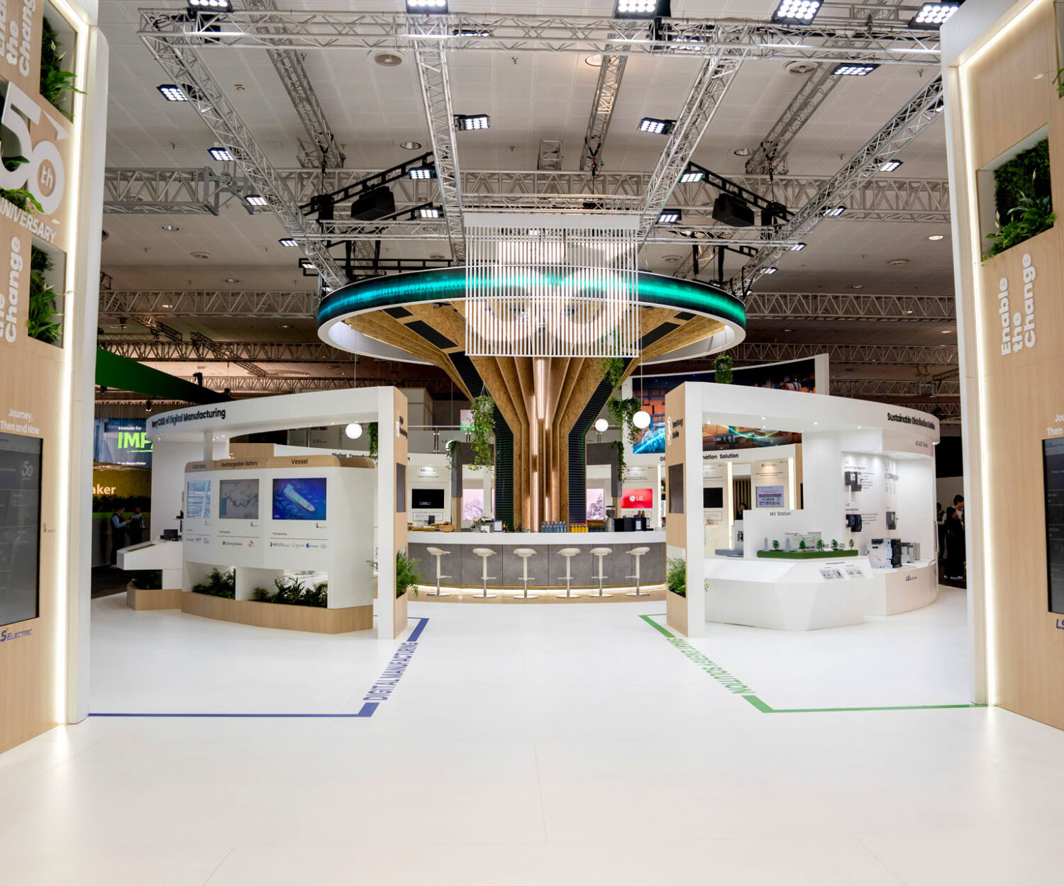 Messebauer bee GmbH - Messe HMI - Kunde LS ELECTRIC 01