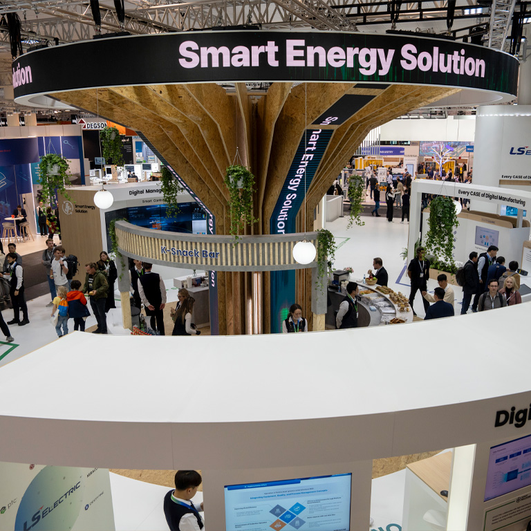 Messebauer bee GmbH - Messe HMI - Kunde LS ELECTRIC 10