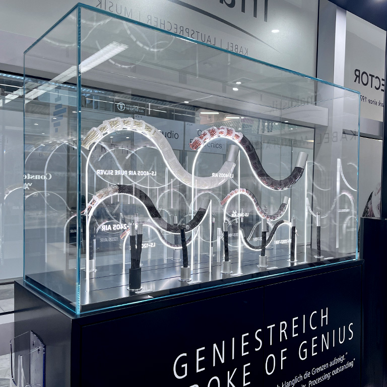 Messebauer bee GmbH - Messe HIGH END - Kunde in-akustik 04