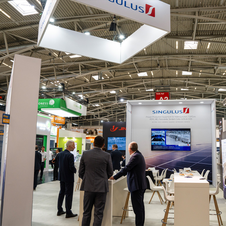 Messebauer bee GmbH - Messe Intersolar - Kunde Singulus 02