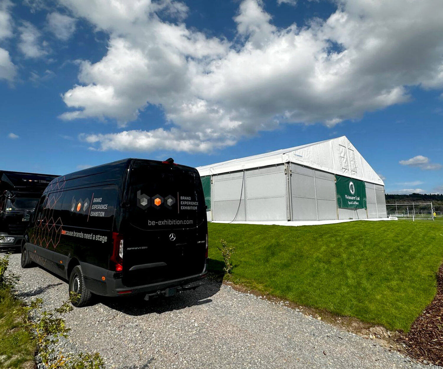 Messebauer bee GmbH - UEFA Trainingslager - Nationalmannschaft England 01