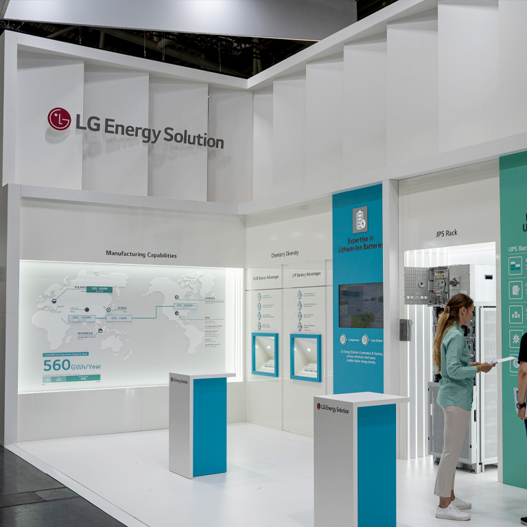 Messebauer bee GmbH - InterBattery Europe - Kunde LG Energy Solution 09