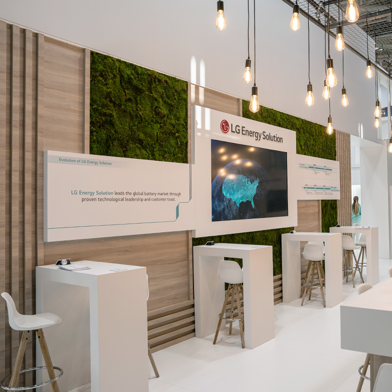 Messebauer bee GmbH - InterBattery Europe - Kunde LG Energy Solution 14