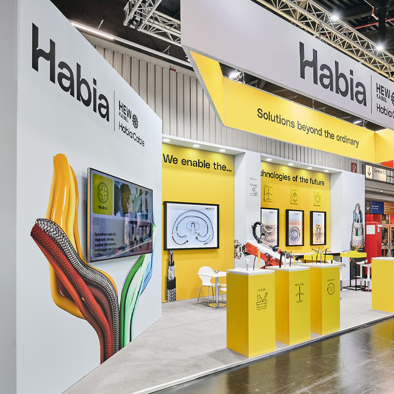 Messebauer bee GmbH - Messe SPS - Kunde HEW-Kabel 02