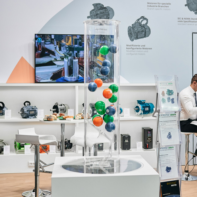 Messebauer bee GmbH - Messe SPS - Kunde Techtop Adda Motor 03
