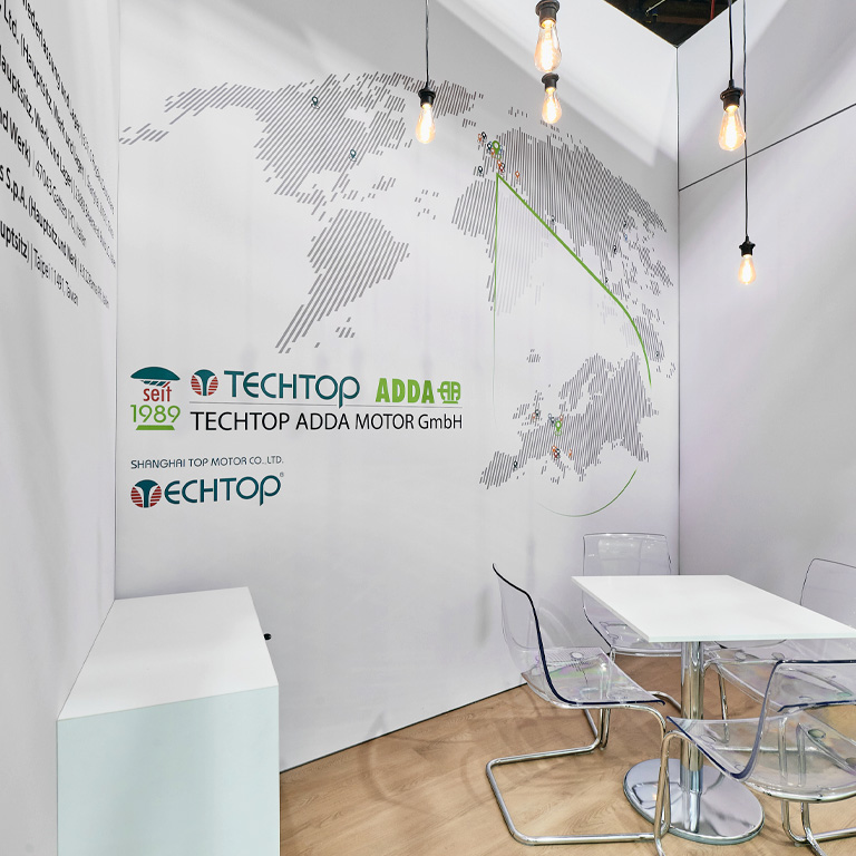 Messebauer bee GmbH - Messe SPS - Kunde Techtop Adda Motor 08