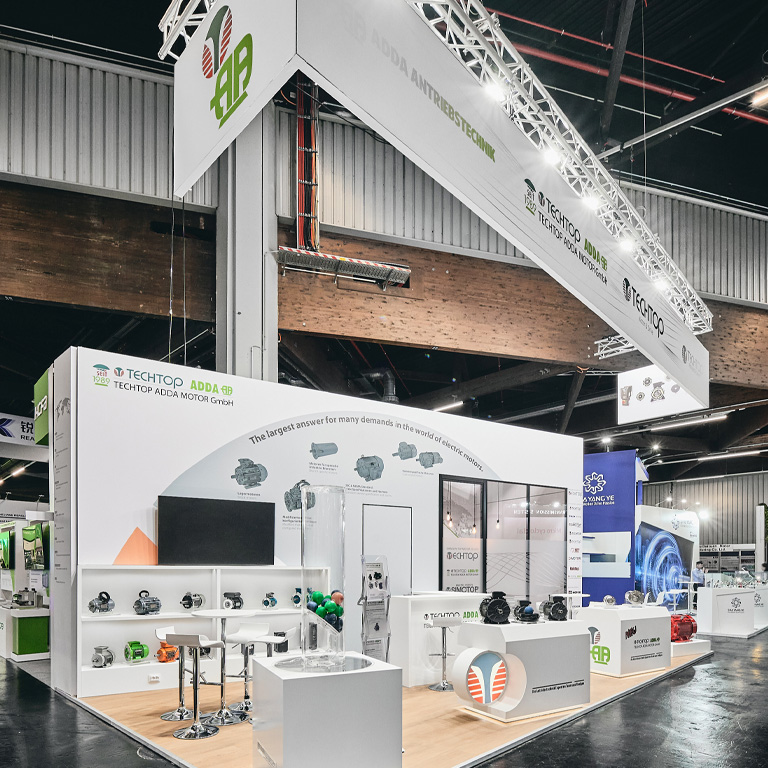 Messebauer bee GmbH - Messe SPS - Kunde Techtop Adda Motor 11