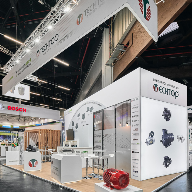 Messebauer bee GmbH - Messe SPS - Kunde Techtop Adda Motor 12