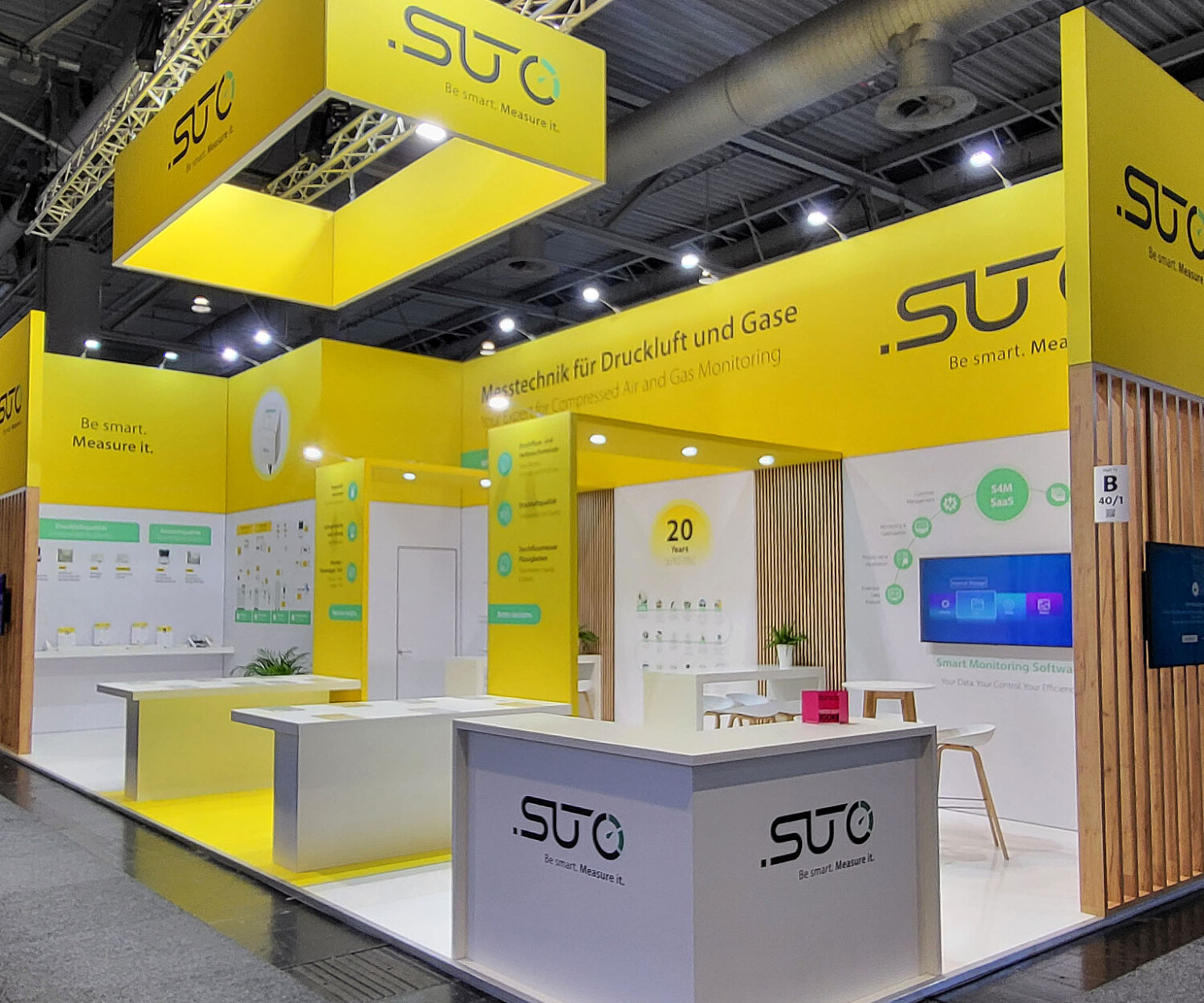 bee Messebau Frankfurt - Hannover Messe - Messestand Suto itec 01