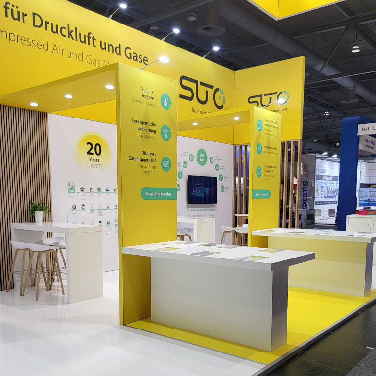 bee Messebau Frankfurt - Hannover Messe - Messestand Suto itec 03