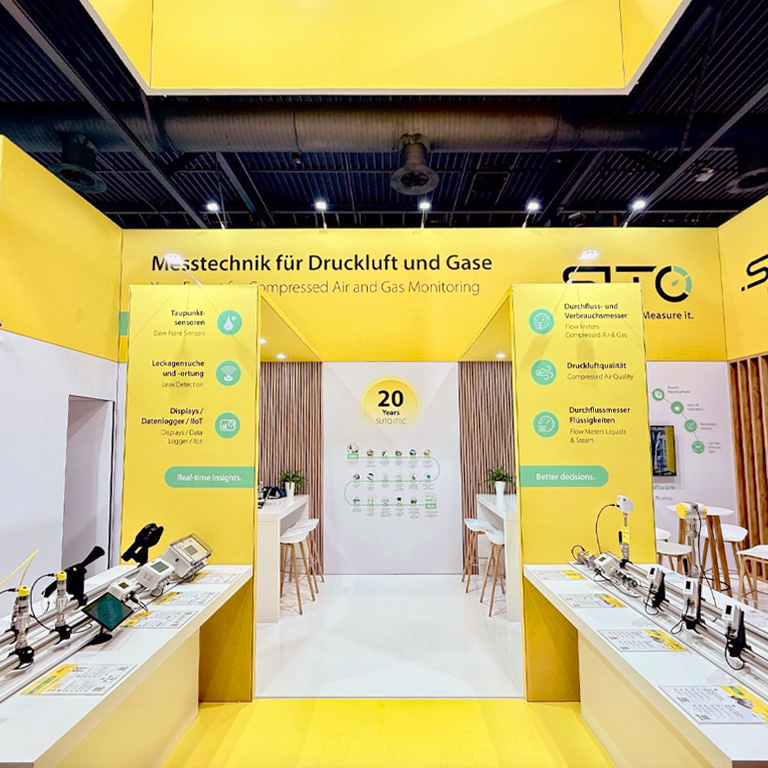 bee Messebau Frankfurt - Hannover Messe - Messestand Suto itec 04