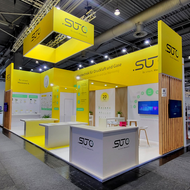 bee Messebau Frankfurt - Hannover Messe - Messestand Suto itec 05