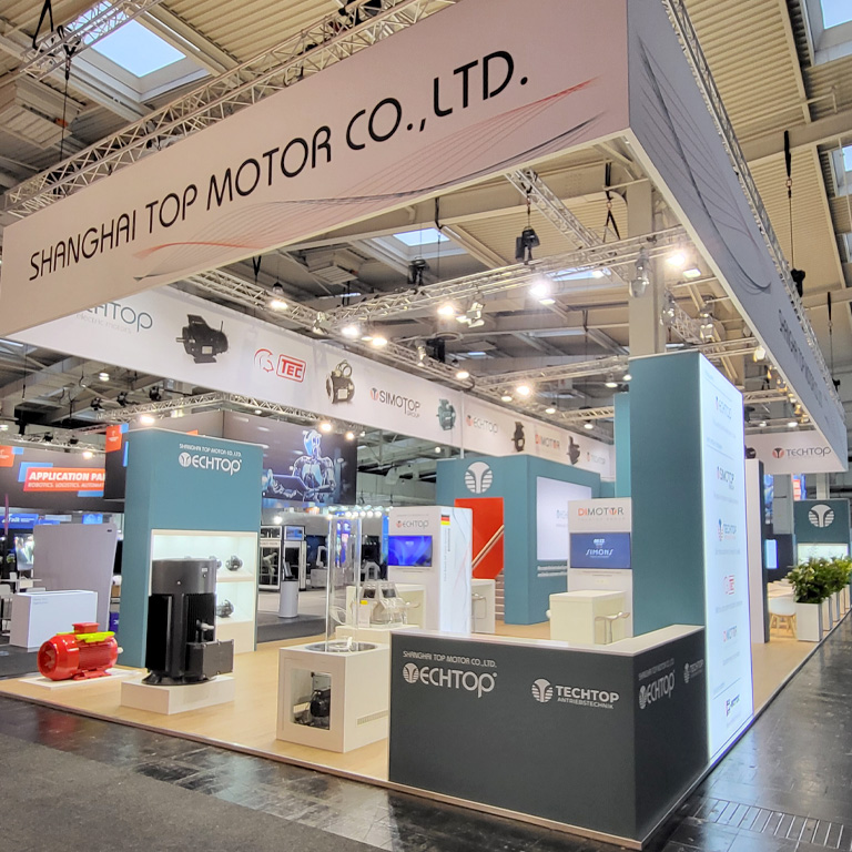 bee Messebau Frankfurt - Hannover Messe - Messestand Techtop Adda Motor 05