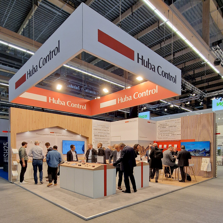 bee Messebau Frankfurt - ISH - Messestand Huba Control 02