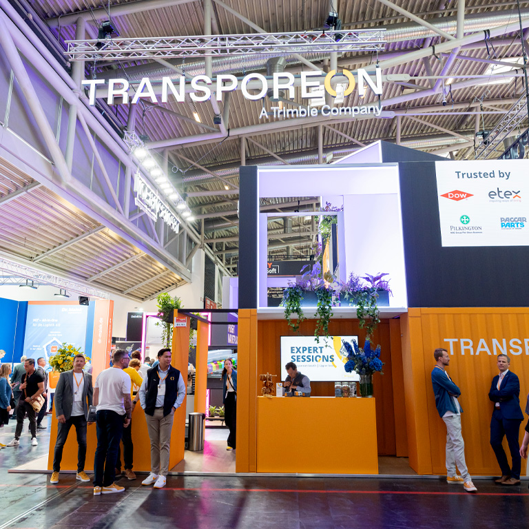 bee Messebau Frankfurt - transport logistic - Messestand Transporeon & Trimble 05