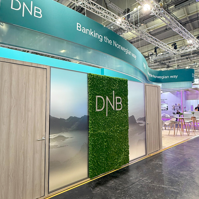 bee Messebau Frankfurt - Messe Sibos - Messestand DNB 05