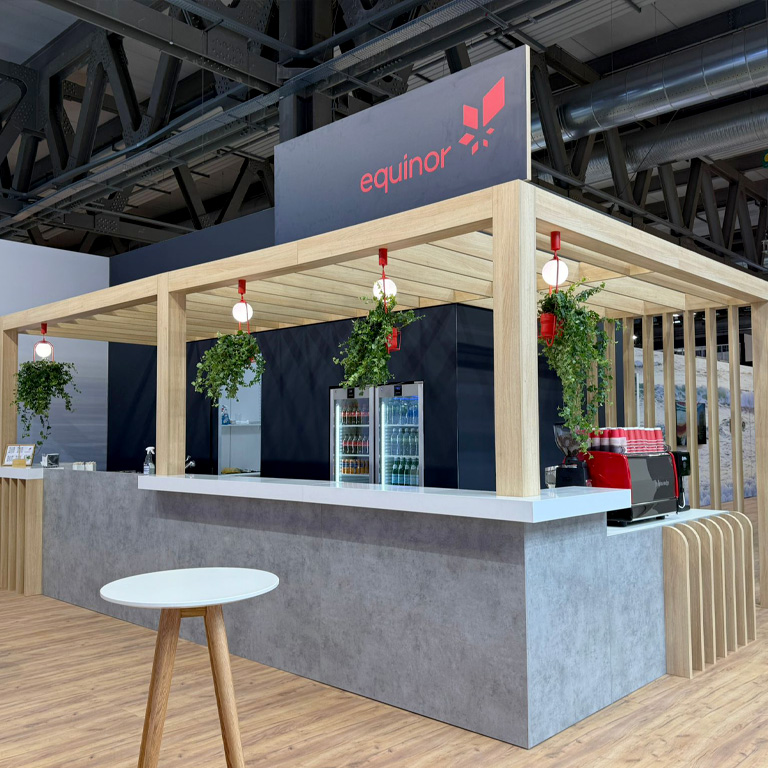 bee Messebau Frankfurt - Gastech - Messestand Equinor 02