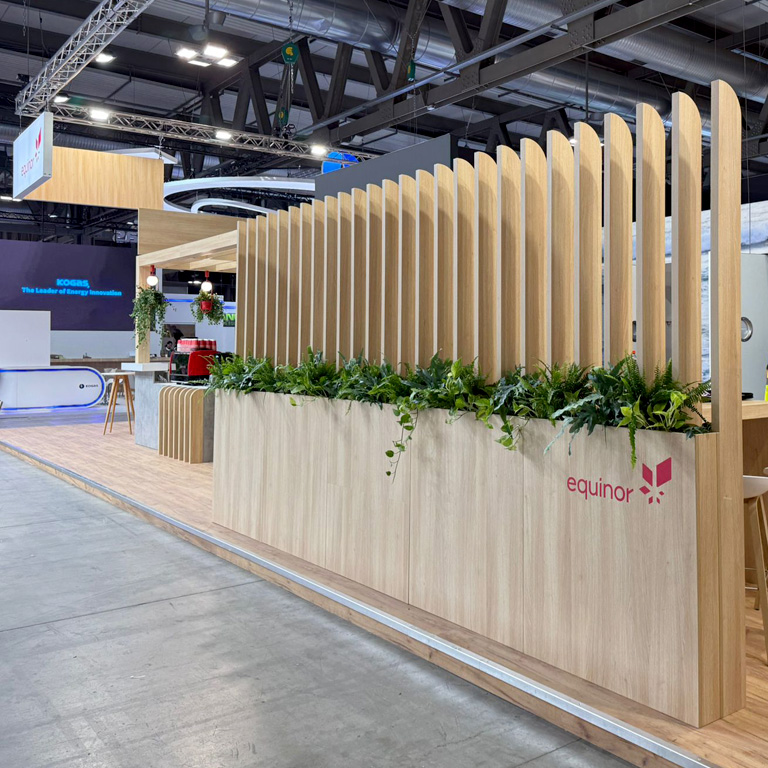 bee Messebau Frankfurt - Gastech - Messestand Equinor 03