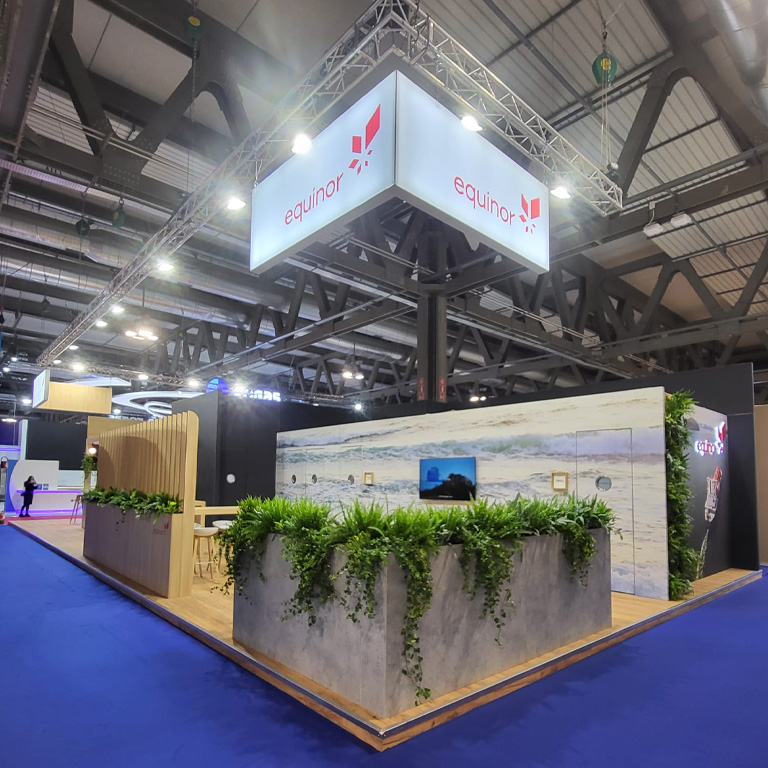 bee Messebau Frankfurt - Gastech - Messestand Equinor 06