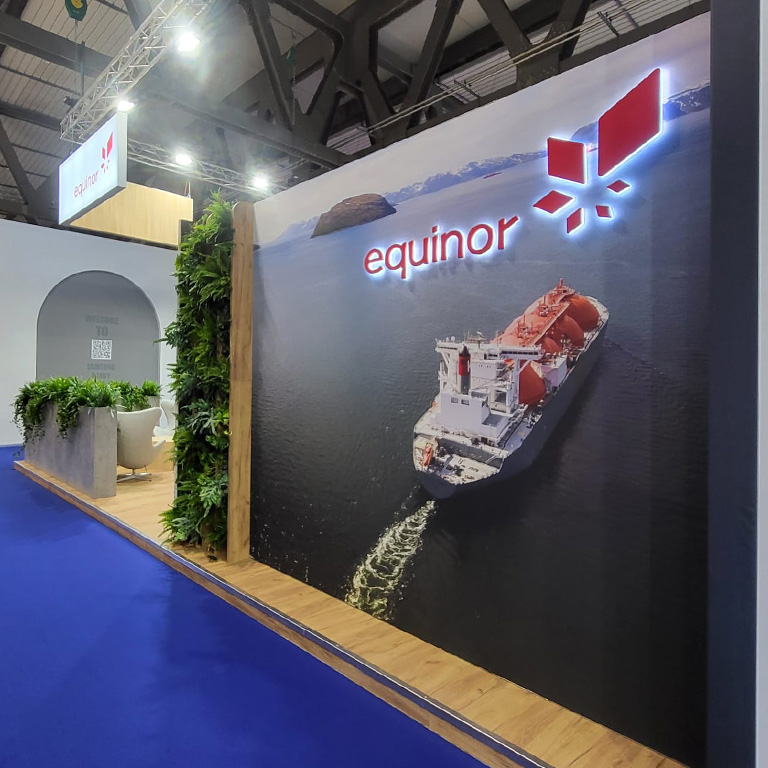 bee Messebau Frankfurt - Gastech - Messestand Equinor 07